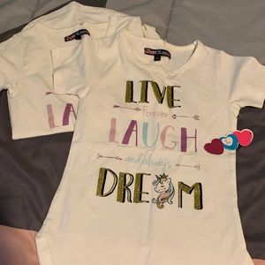 Girl’s Unicorn Shirt’s